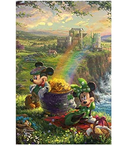 Amazon.com : Flagology, Thomas Kinkade Disney Mickey Mouse